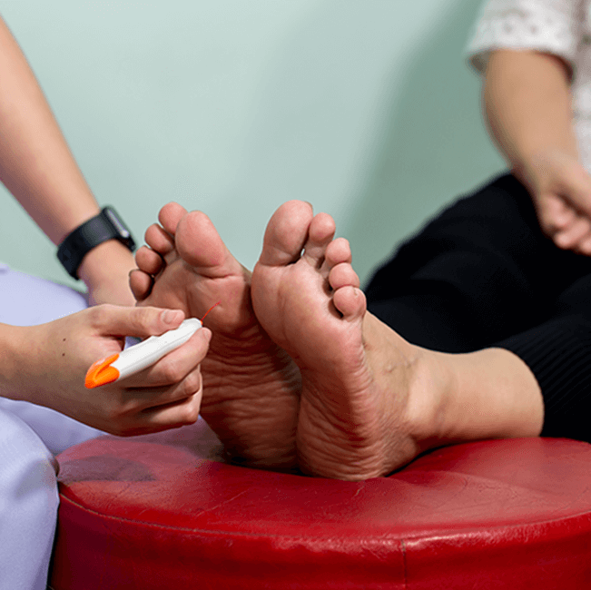 Caring for diabetic feet